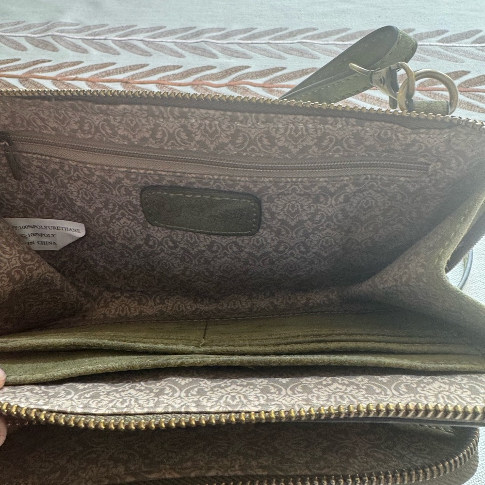 Olive Green Crossbody Bag - Picture 6 of 6